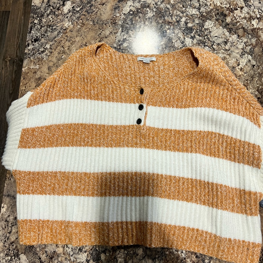 A sweatshirt from American Eagle.